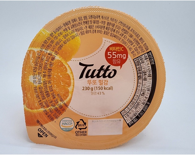 뚜또 밀감, 230g, 1개
