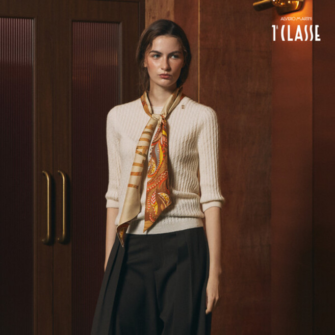 [최종가/런칭가 99000원] 프리마클라쎄 실크 100 페이즐리 스카프 1종