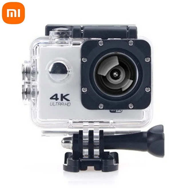 Xiaomi 액션 카메라 울트라 HD 4K/30fps WiFi 2.0인치 170D 수중 헬멧 비디오 녹화 스포츠, 01 White