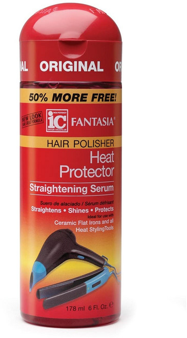 Fantasia IC 헤어 폴리셔 히트 프로텍터 스트레이트인 세럼, 178ml, 1개