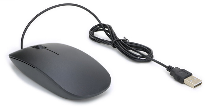 초박형 USB 유선 Mouse1200dpi 3D 광학 인체 공학적 마우스 게임용 PC 노트북 컴퓨터 사무실 홈용 미니, 1개, 01 Black