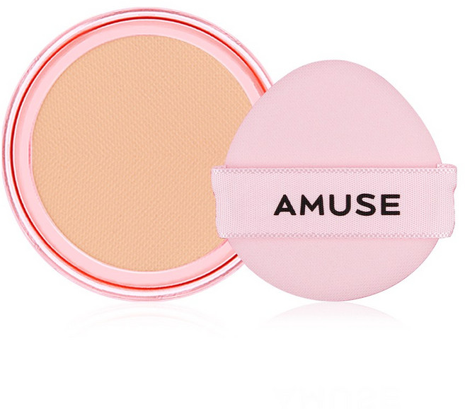 어뮤즈 듀 파워 비건 쿠션 리필, 3호 허니, 1개