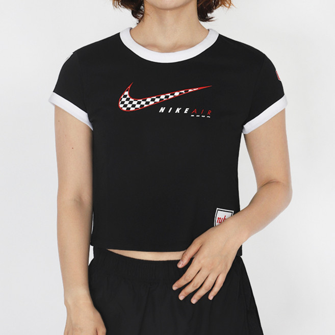 나이키 여성 반팔티 W 스포츠웨어 클럽 모토 RGR 티