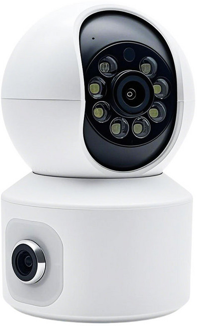 니치유 Wifi 홈 듀얼 카메라 움직임 추적 실내용 홈캠, 1개