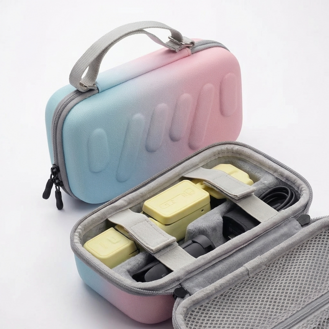 코차이 DJI Pocket3 오즈모 포켓3 하드케이스 파우치 액세서리 수납 보호 휴대용 케이스, 1개, 그라데이션