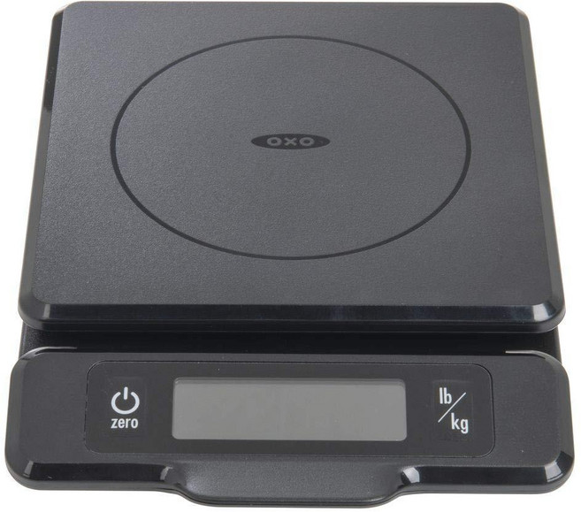 OXO 굿 그립스 2.3kg 식품용 저울 풀아웃 디스플레이가 있는 저울, 1개