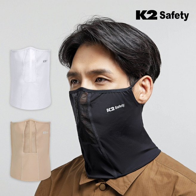 K2 에어로 스카프 (IUS25916), 블랙, 1개