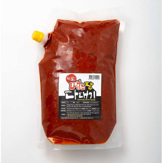 한칼 땡초장다대기 2키로 업소용 대용량 국 탕 찌개 국밥 양념 다대기, 1개, 2kg
