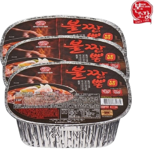 (대영) 한일식품 본고장 불짬뽕나베200.3g, 3개