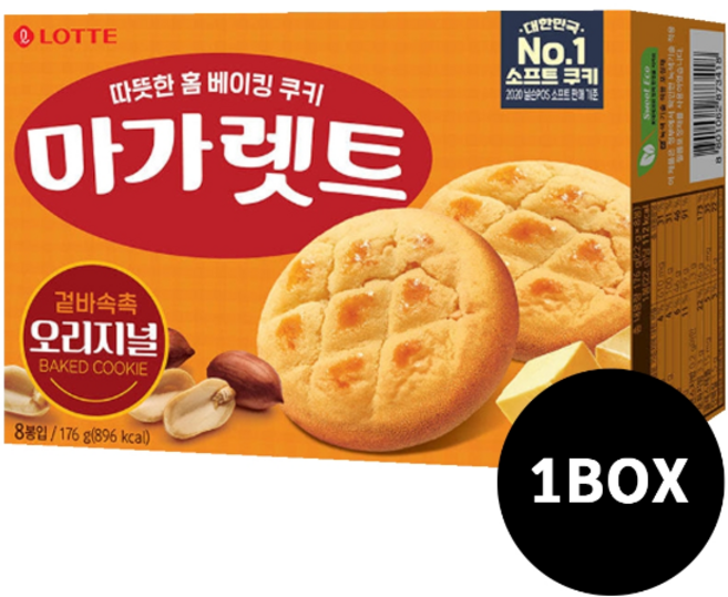 롯데웰푸드 마가렛트 오리지널 176g x 12개 (1box)