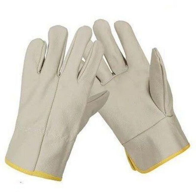 독사 가죽 야생동물 손보호 장갑 용접 글러브 물림방지, 1개, 라이트컬러 시리즈