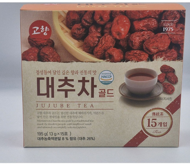 고향 대추차 골드, 15개입, 4개