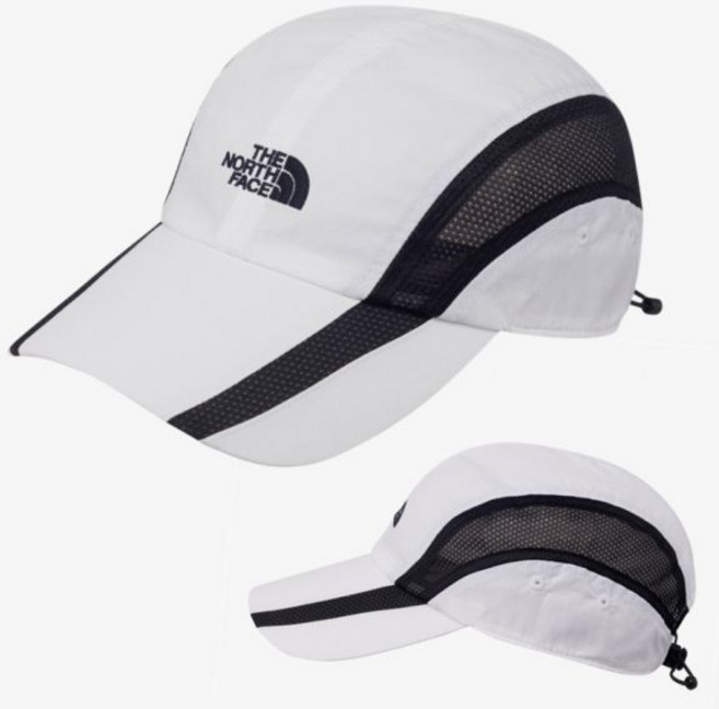 [매장판] 노스페이스 화이트라벨 모자 쿨맥스 슬로프 메쉬 캡 화이트 NE3C, ONE