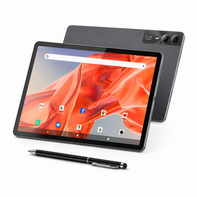 2위 - 대화면 태블릿PC 11인치 OLED 화면 안드로이드14 12GB+128GB 12000mAh 듀얼SIM 4G 