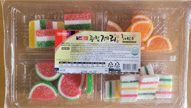 아름건어물 차례상 전통약과한과산자 제수용품 산자 통산자, 1개, 150g