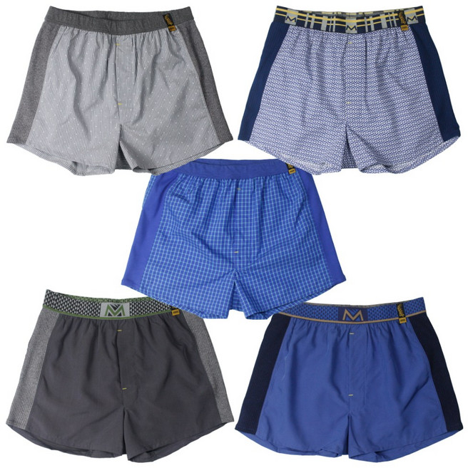 무버진 남자 패션 트렁크 슬림 핏 09 사각팬티 택1