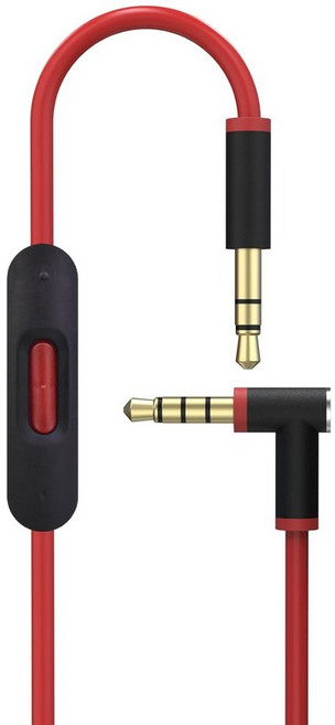 인라인 마이크가 있는 Toxaoii 교체 오디오 케이블 코드 와이어와 닥터 드레 솔로2솔로 3스튜디오 2 3 프로디톡스무선믹서이그제큐티브필 헤드폰4.6의 비트와 호환되는 제어, Black-red, 1개