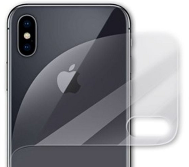 아이폰X/아이폰XS 공용 우레탄 TPU 후면 보호필름 1매 pkb+141Fy, 택> 본상품선택, 택> 본상품선택, 1개