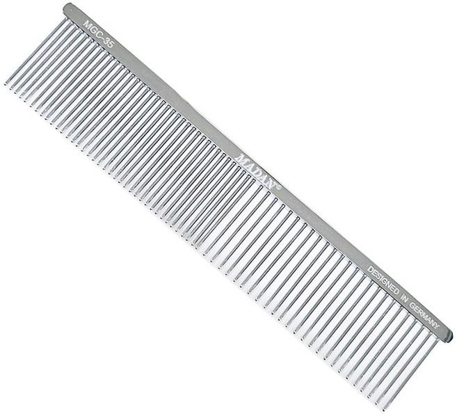 마단 콤 MGC-35 Comb 표준형 파인/코스콤 디자인저먼 일바빗 학원콤, 1개, Silver