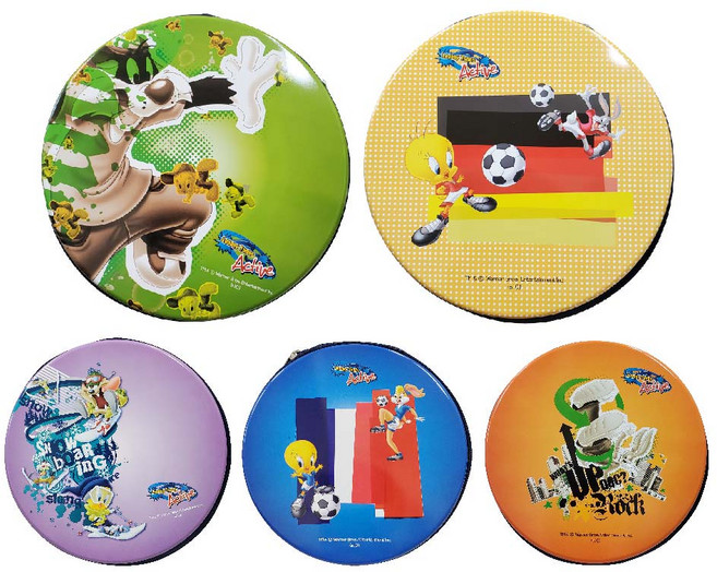 華納授權 鐵製CD收納盒 Looney Tunes Active, 1個