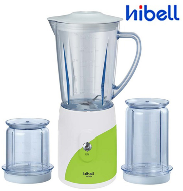 [하이벨] 국산 멀티 미니 믹서기 블렌더 분쇄기 쥬서 원터치 가정용 HM-560N