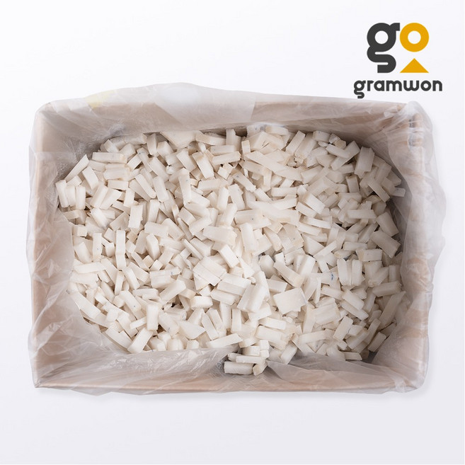 대왕오징어 볶음 몸채 4kg 볶음용 냉동 오징어채 무라사키, [냉매무료]볶음채4KG+드라이, 1개