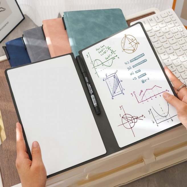 휴대용 수첩 미니 회의 판서 화이트보드 노트 칠판 KK988, 상세페이지 참조