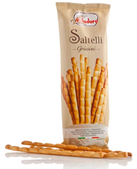 발레도로 그리시니 브레드 스틱 과자 간식 안주 쌀텔리 솔트, 500g, 2세트