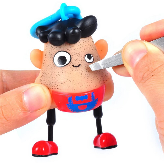 Fidget Toys 털뽑는인형 수염뽑기인형 털뽑기장난감 스트레스해소 가방키링 강박증완화, HanHan, 1개