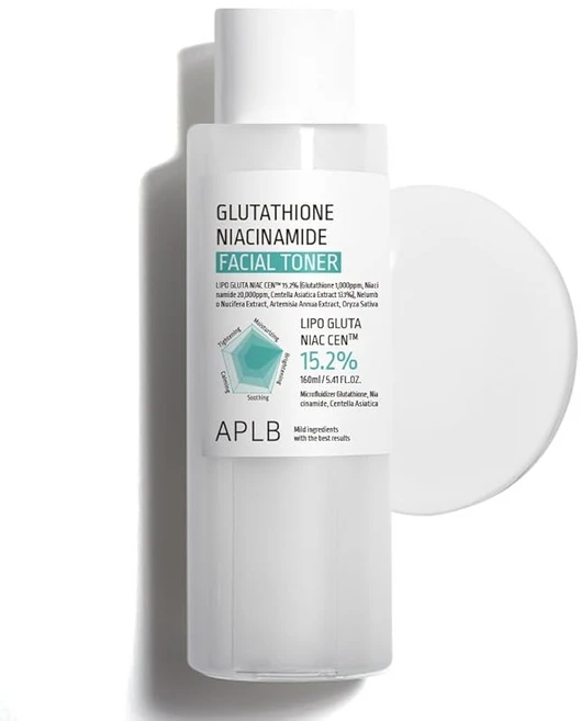 APLB 공식 글루타티온 나이아신아마이드 페이셜토너 160ml, 1개, 1g - 쿠팡