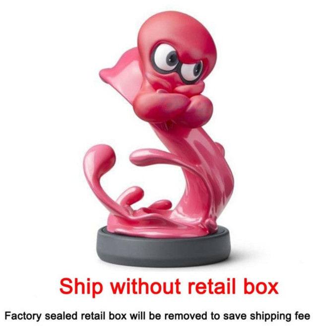 닌텐도 아미보 슈퍼 스매쉬 브라더스 스플래툰 잉클링 피규어 시리즈 NFC 옥토링 3 팩 PART2, [12] Octoling no box, 1개