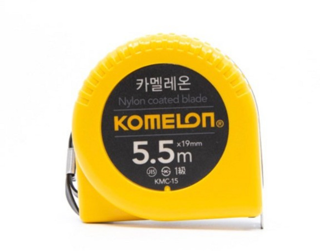 코메론 줄자 3.5m 5.5m 7.5m, KMC-25RJ(5.5m*25mm), 1개