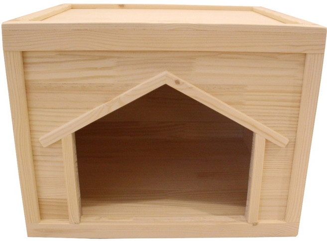 이너피스 원목 강아지집 애견하우스 반려견집 숨숨집 C