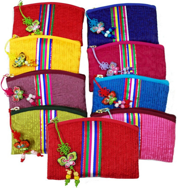 (주)파앤카코리아 AS3.누비색동띠(카드)동전지갑