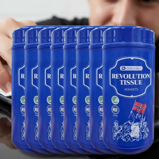 혁명티슈 데일리아이디어혁명티슈, 8개
