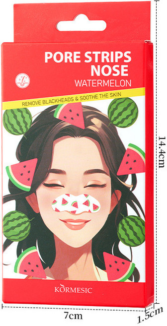 KORMESIC 水蜜桃鼻膜 去黑頭粉刺 舒緩肌膚, 1個, 售，購買即默認免責聲明且承責任]