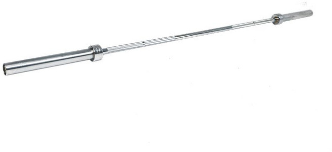 바벨 플레이트상업 체육관 올림픽 바 역도 스트레이트 곡선 전문 장비 캡틴 아메리카 PU 고무 커버 플레이트, 올림픽 로드 2200mm 183007, 1개