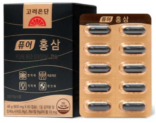 고려은단 퓨어 홍삼, 60정, 1개 - 쿠팡
