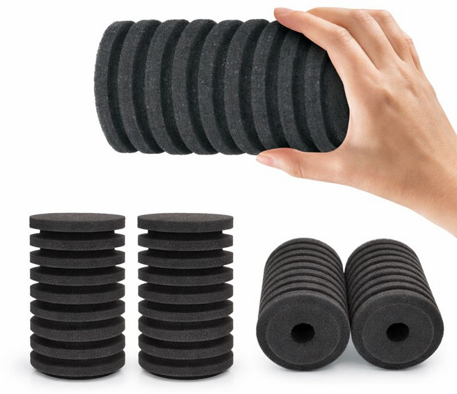 어항 여과기 교체용 스펀지 필터 리필 여과폼, 1개