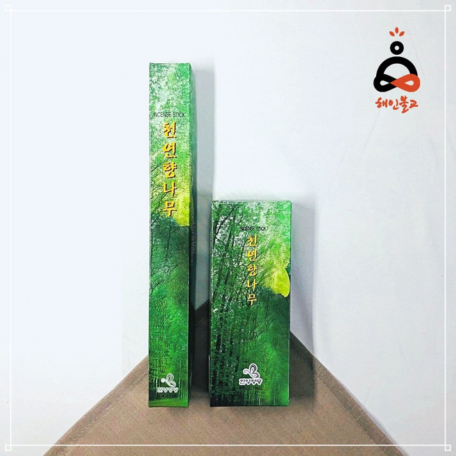 귀인 천연향나무향 단(소) 짧은 천연향, 1개