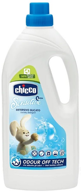 Chicco 超濃縮嬰兒洗衣精1.5L (升級版) - Odour Off Tech, 1個