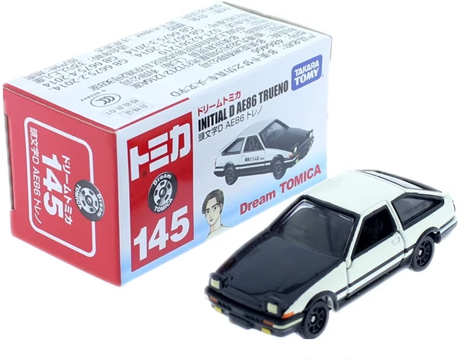 다카라 토미 토미카1/64 이니셜 D AE86 RX-7 닛산 실비아 S13 자동차 모델 복제 시리즈 크리스마스 선물, 01 145