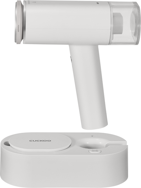 쿠쿠 스팀핏 무선 핸디형 스팀다리미, 화이트 + 그레이, CSI-B110G