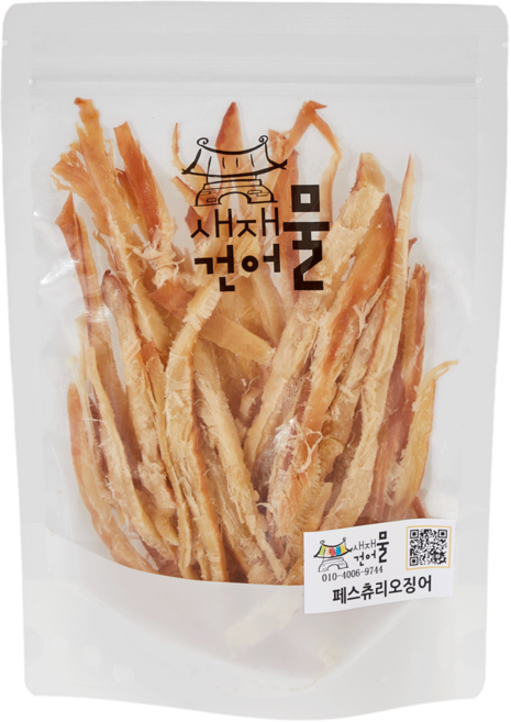 새재건어물 주전부리 페스츄리 오징어 200g (1봉) 문경시니어 술안주 홈파티, 1개
