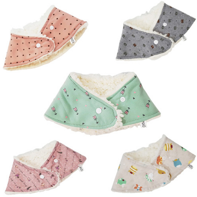 비엘라 따뜻한 아동 바나나 스카프빕