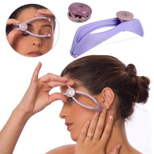 헤어라인 면도기 잔털 솜털 실 얼굴 제모 여성 리무버 셀프 제거기, 1개, 1개입