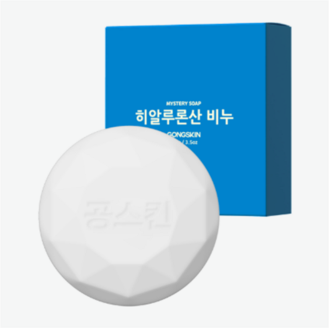 [공스킨] 히알루론산 비누, 80g, 8개입