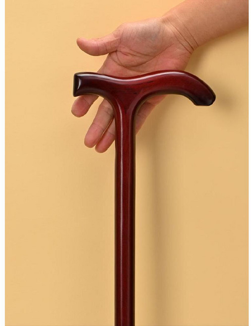 명아주 지팡이 어르신 고급 할머니 할아버지 선물 휴대용 가벼운, C. 노란색 지팡이 - 키 151-160, 1개