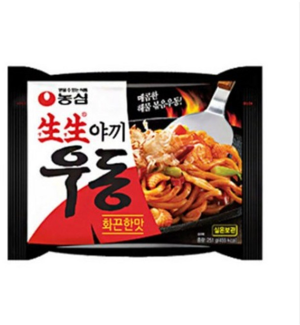 농심 생생야끼우동 화끈한 맛, 15개