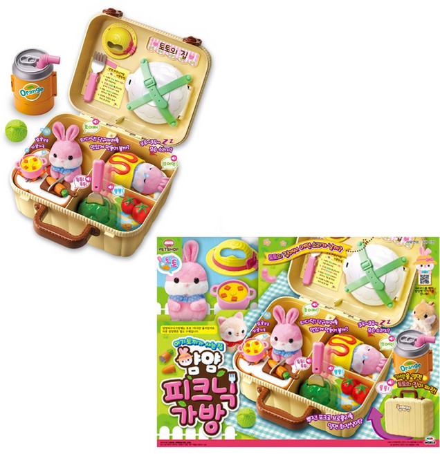 [미미월드] 얌얌 피크닉가방/토끼인형, (미미월드) 얌얌 피크닉 가방, 상세 설명 참조, 색상:(미미월드) 얌얌 피크닉가방